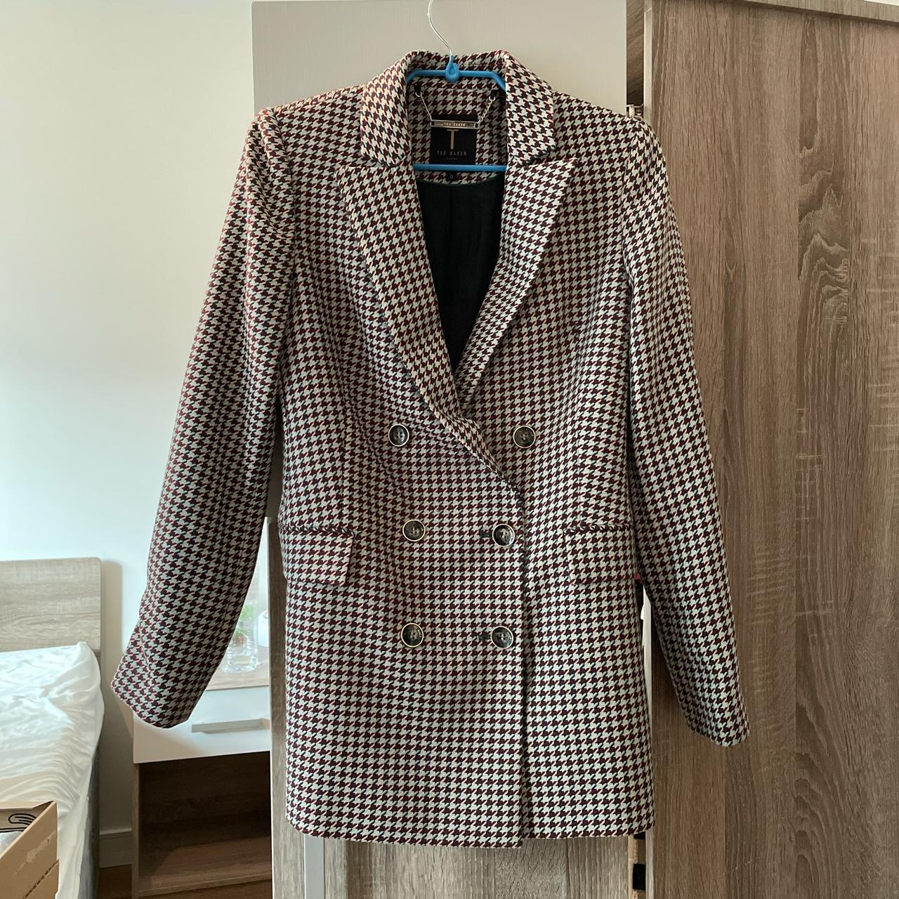 ted baker houndstooth jacket