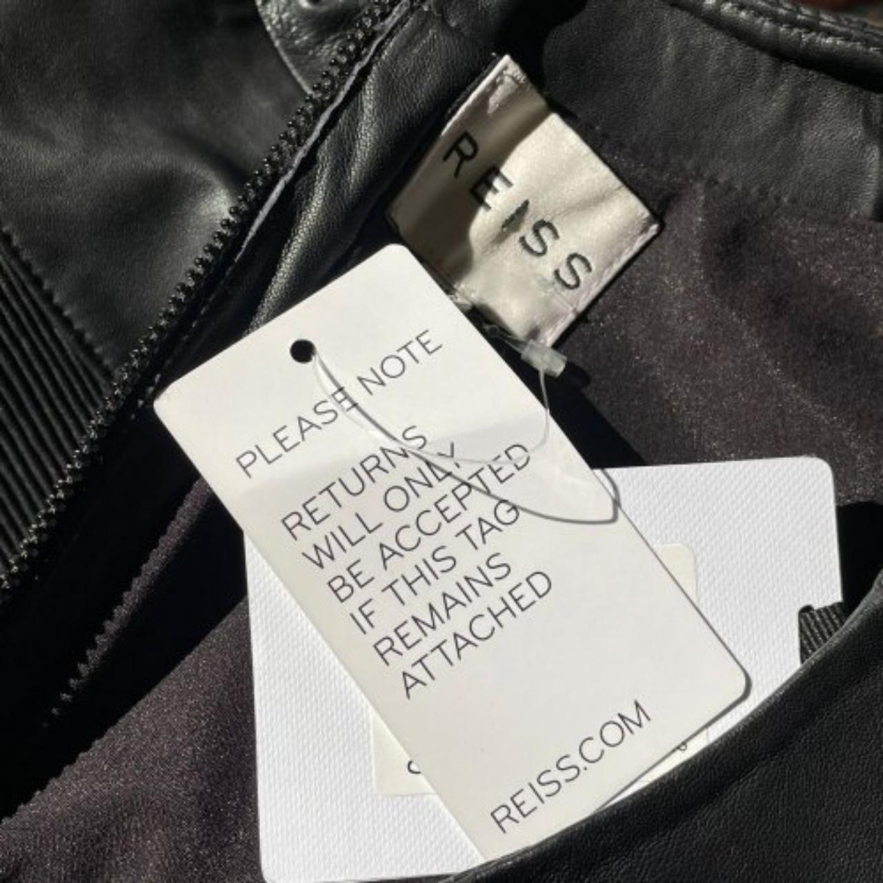 Brand New With Tags Reiss Leather Dress • Reiss... - Depop