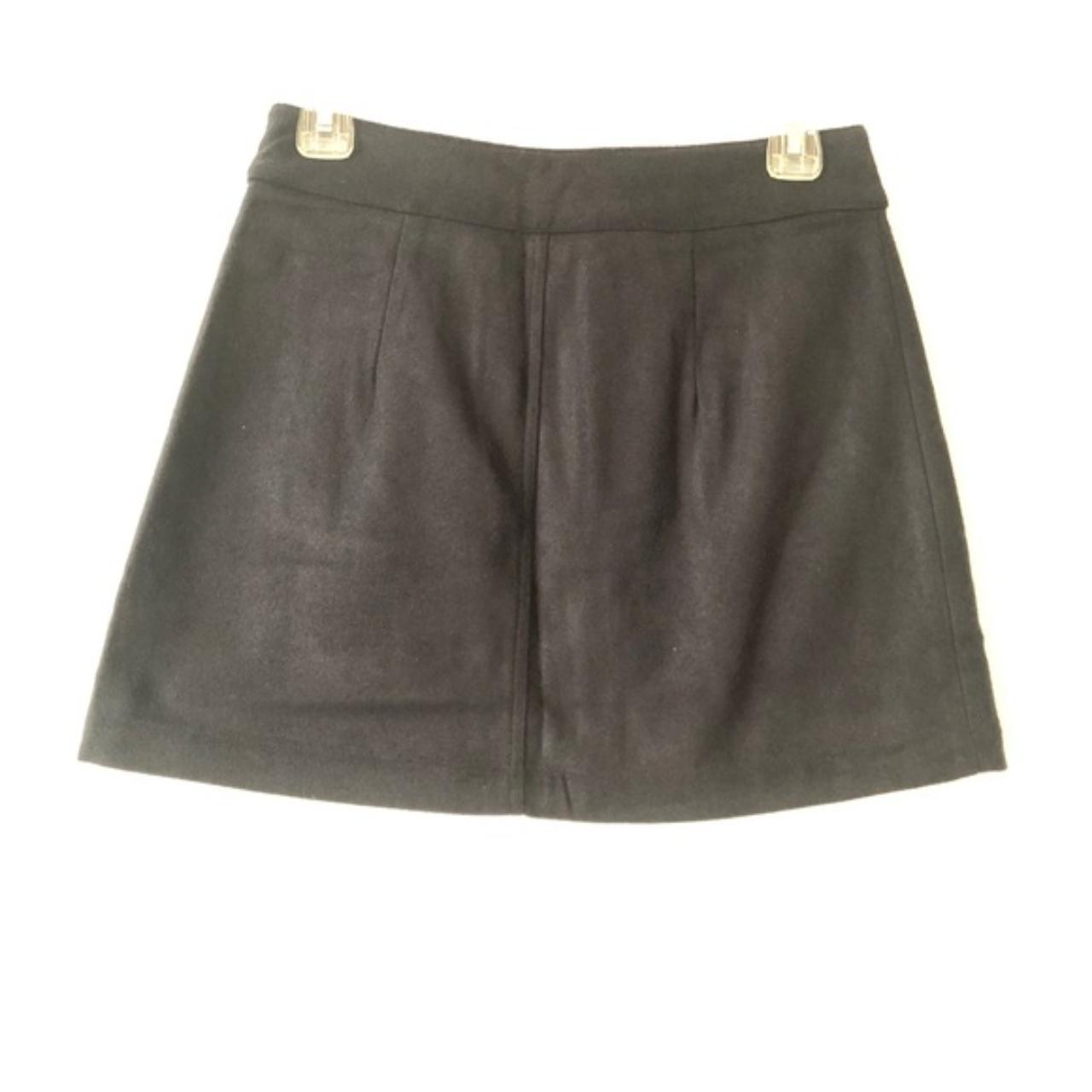 Women's Navy and Green Skirt | Depop