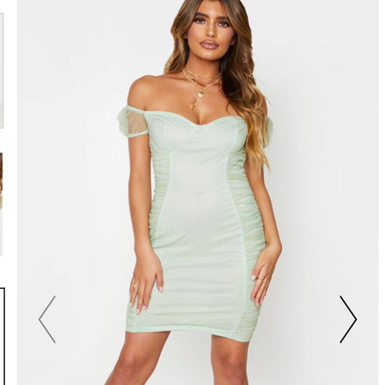 green bodycon dress tinkerbell