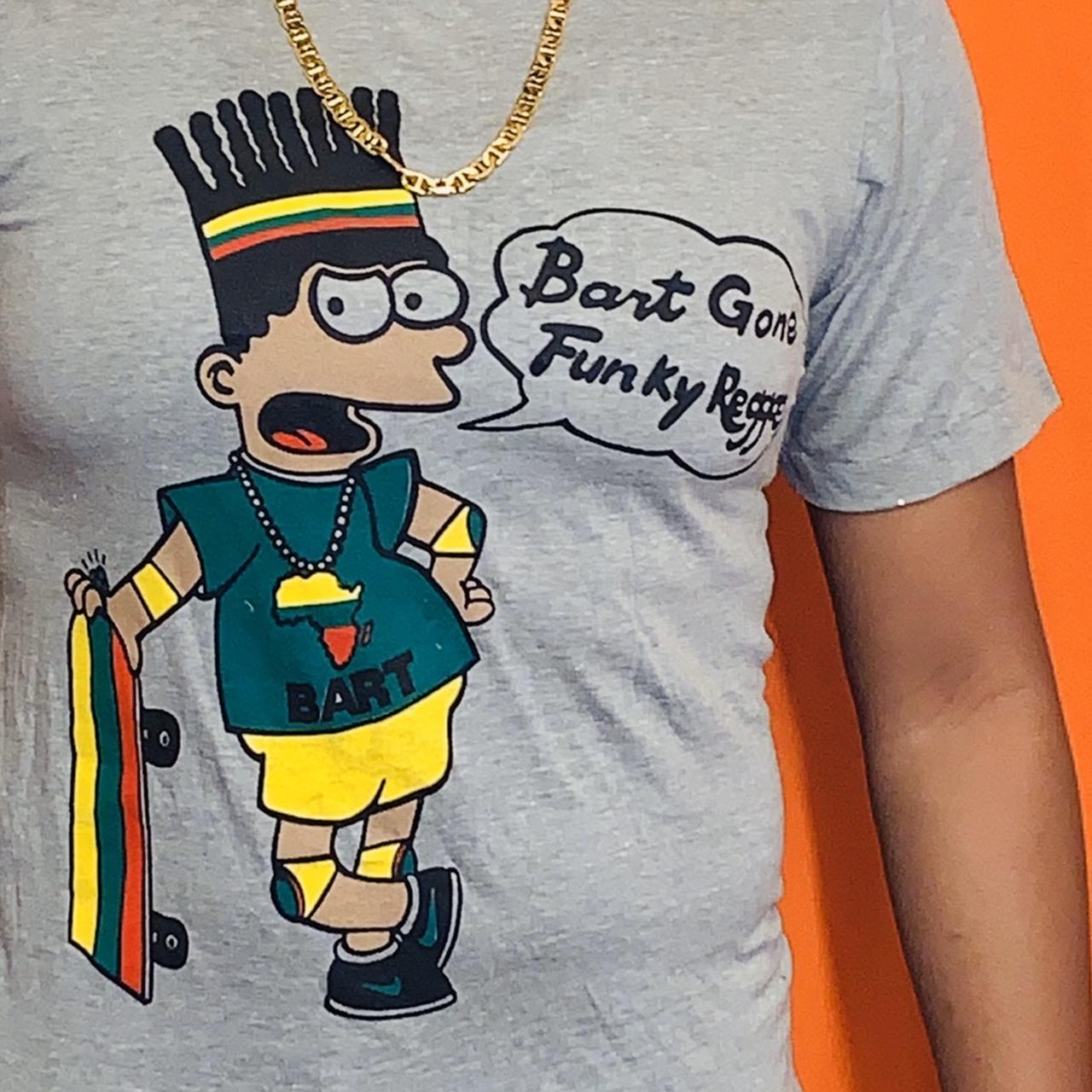 👽Rare vintage Rasta Bart Simpson tshirt , 👽This shirt...