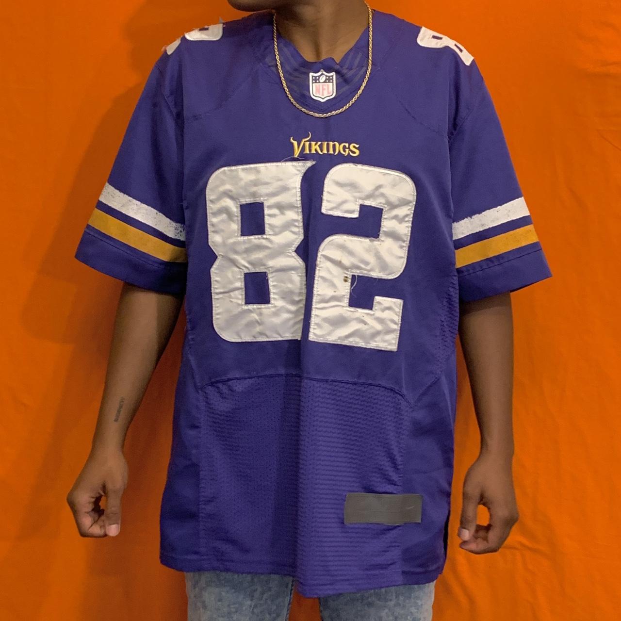 NFL Minnesota Vikings jersey Ponder #7 Nike Game - Depop