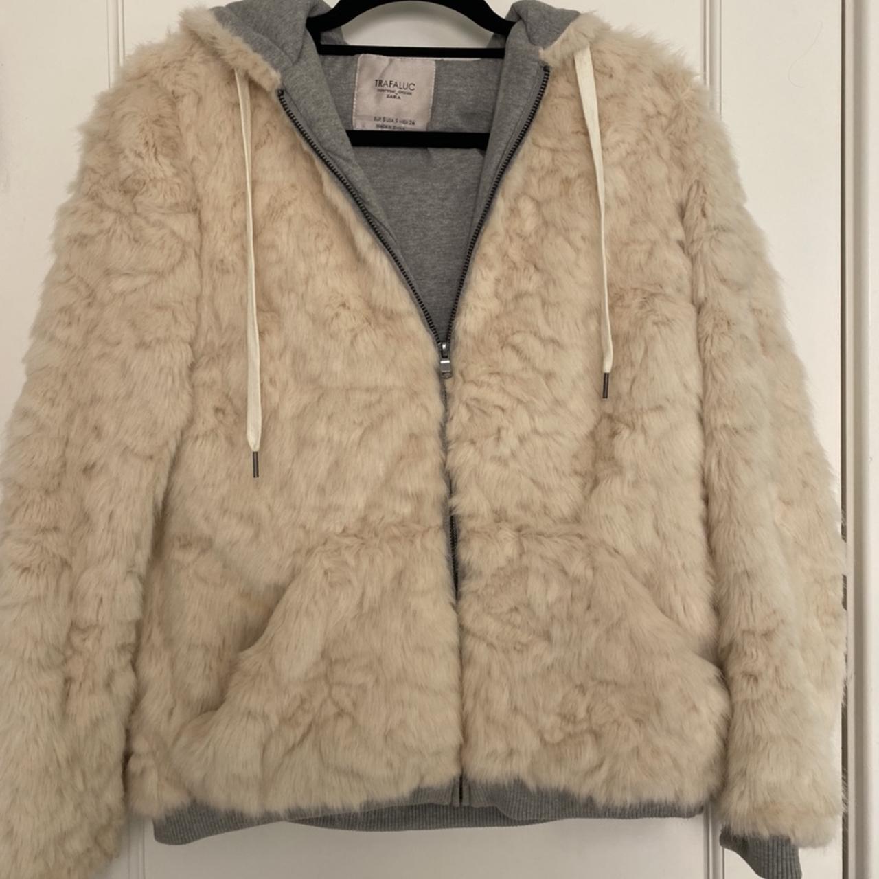 Zara fluffy clearance hoodie