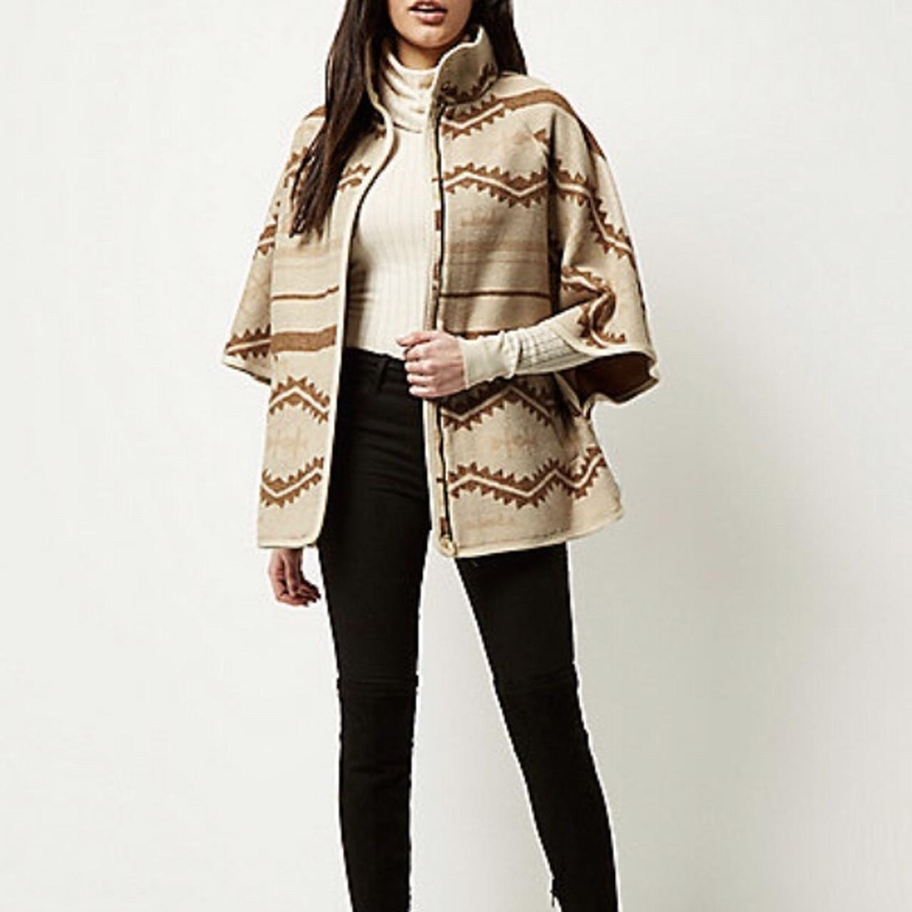 River island clearance cape jacket