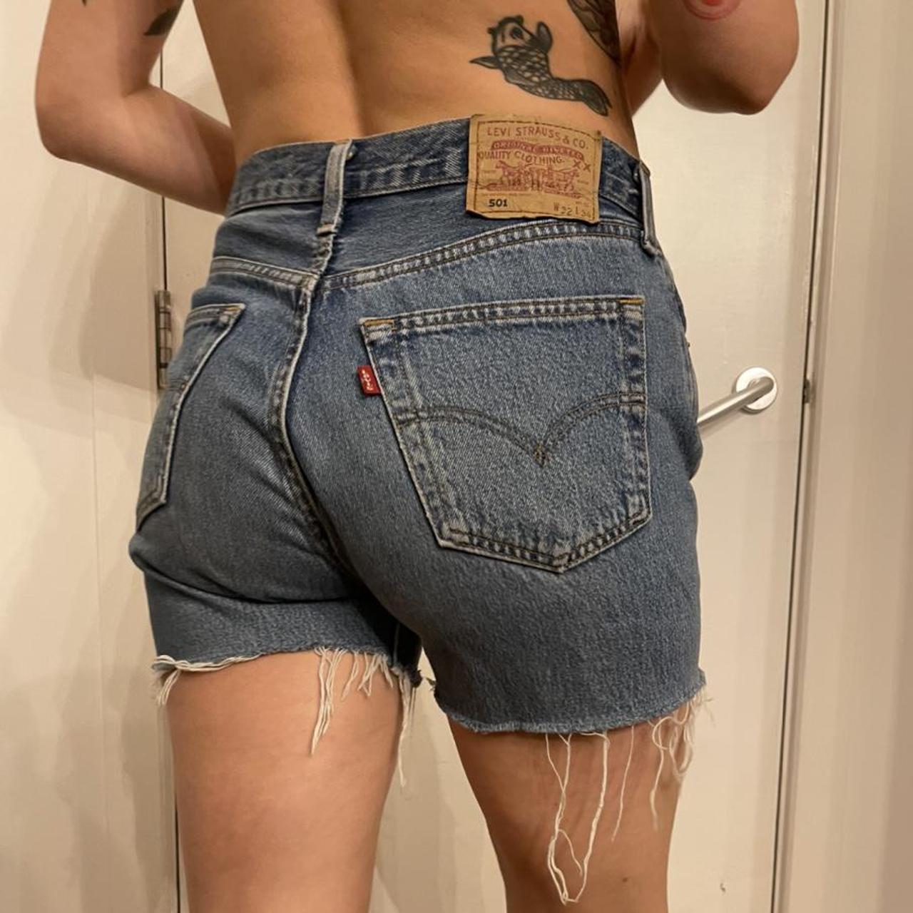 vintage levis mom shorts