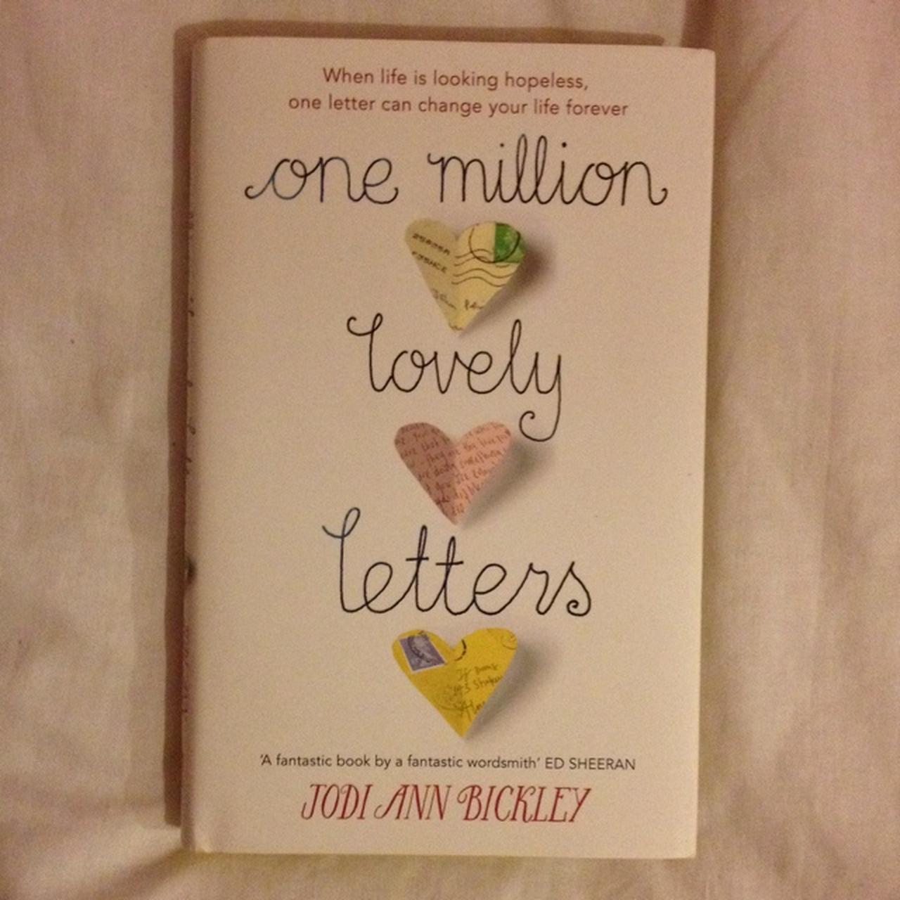 One Million Lovely Letters hardback book by Jodi Ann... Depop