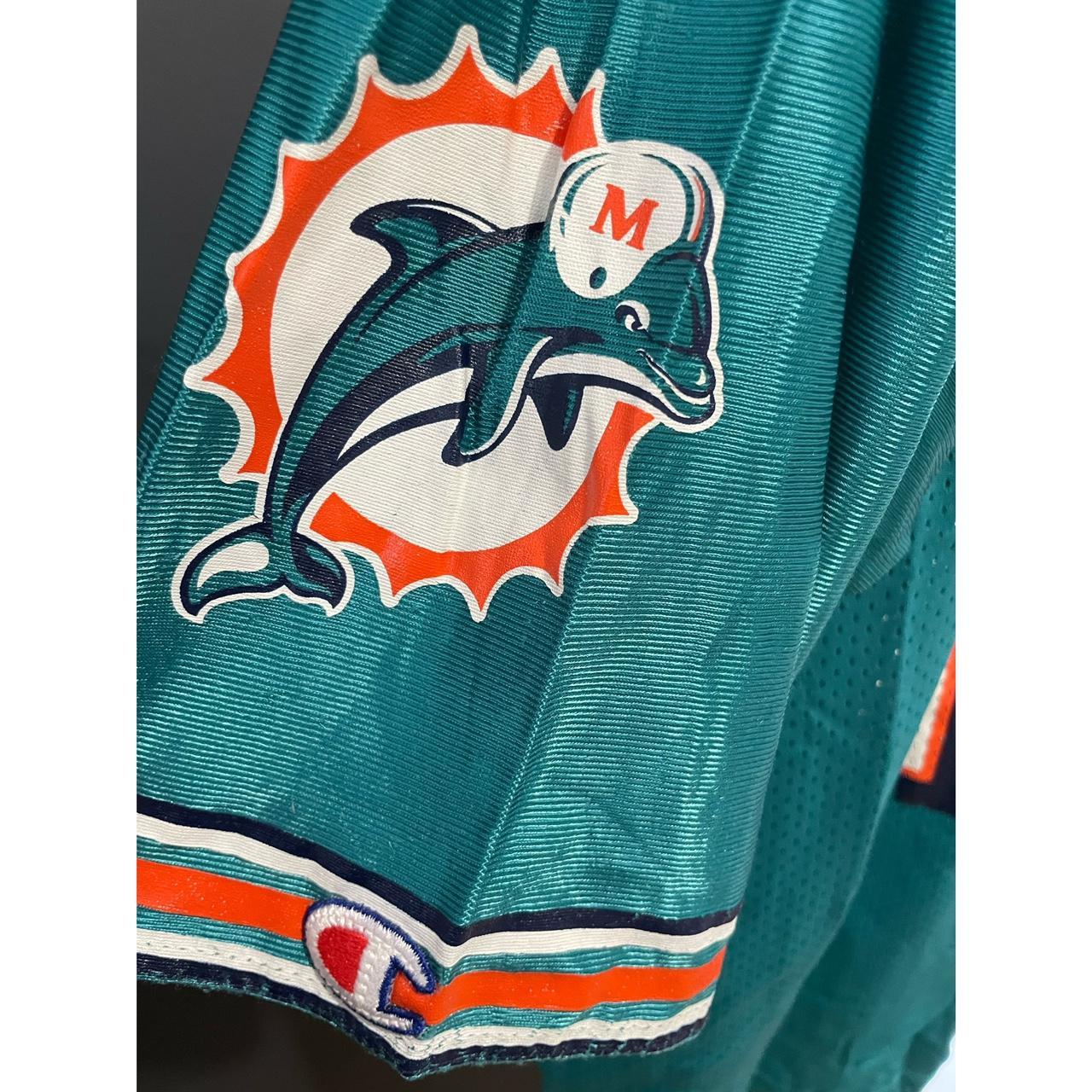 Vintage Miami Dolphins Champion Jersey Colour:... - Depop