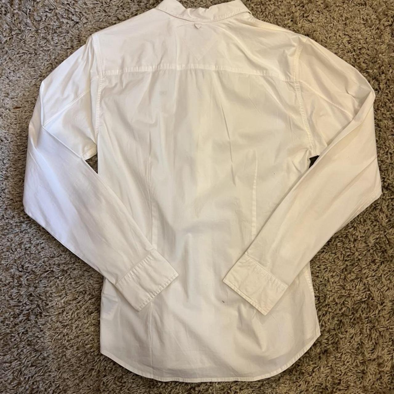 Tommy Hilfiger white slim fit shirt Brand - Tommy... - Depop