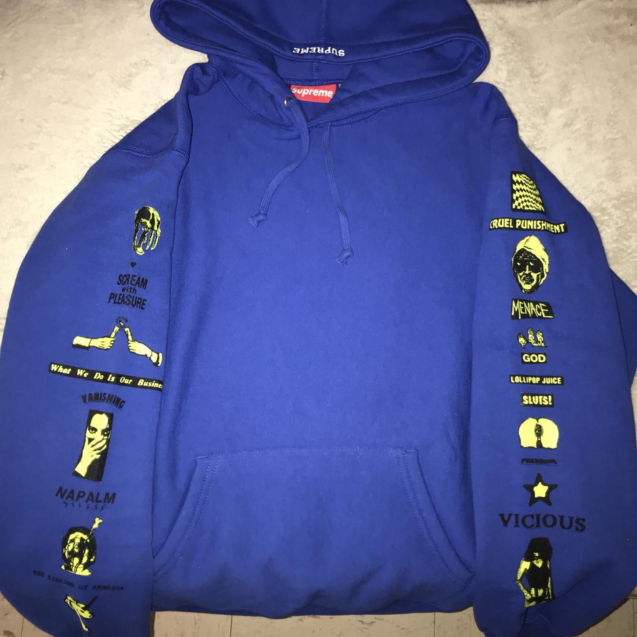 Menace 2025 hoodie supreme