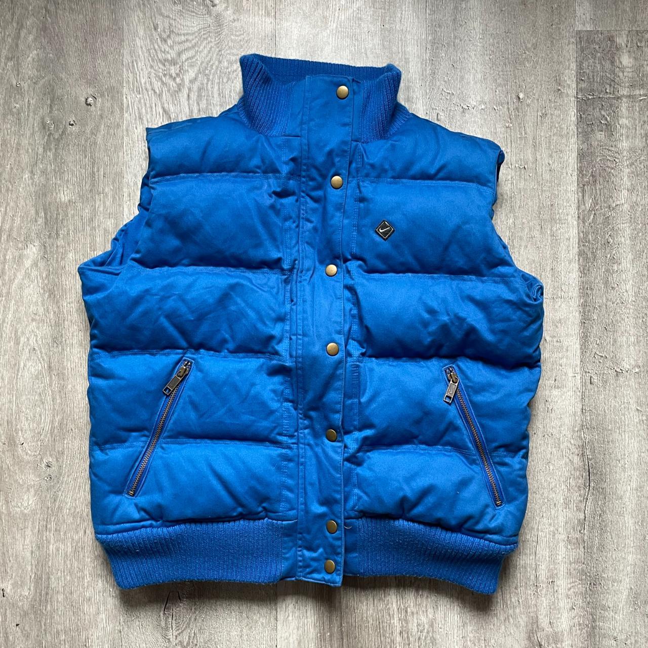 royal blue bubble vest