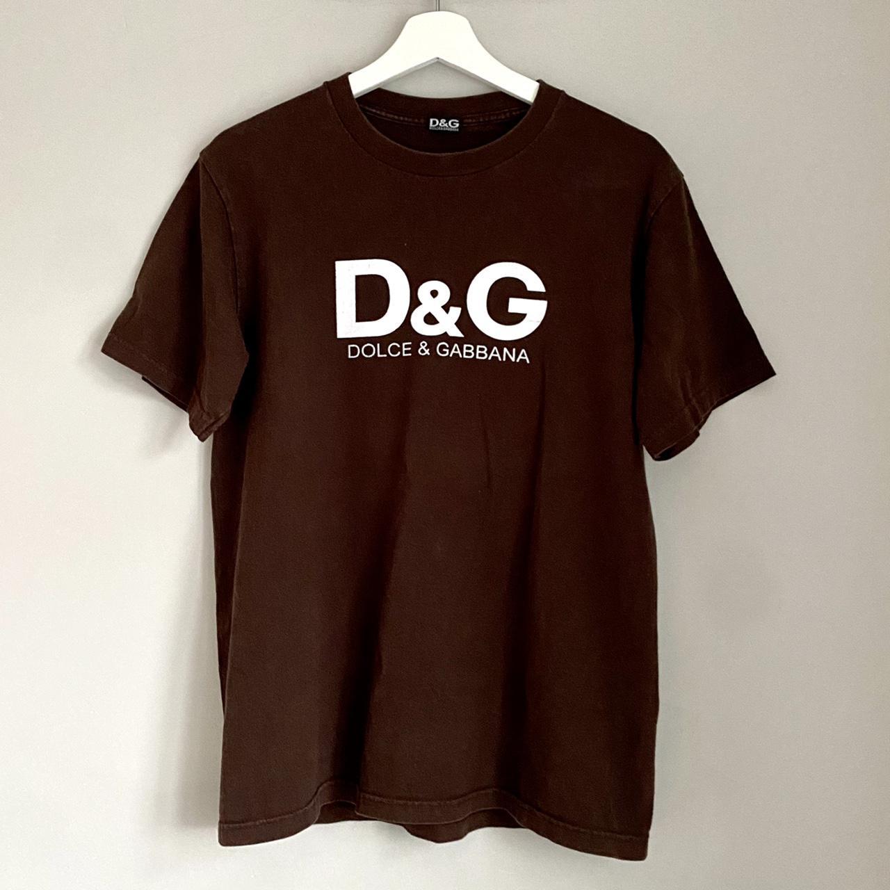 D&G Classic Logo T-Shirt Size Small (True to... - Depop