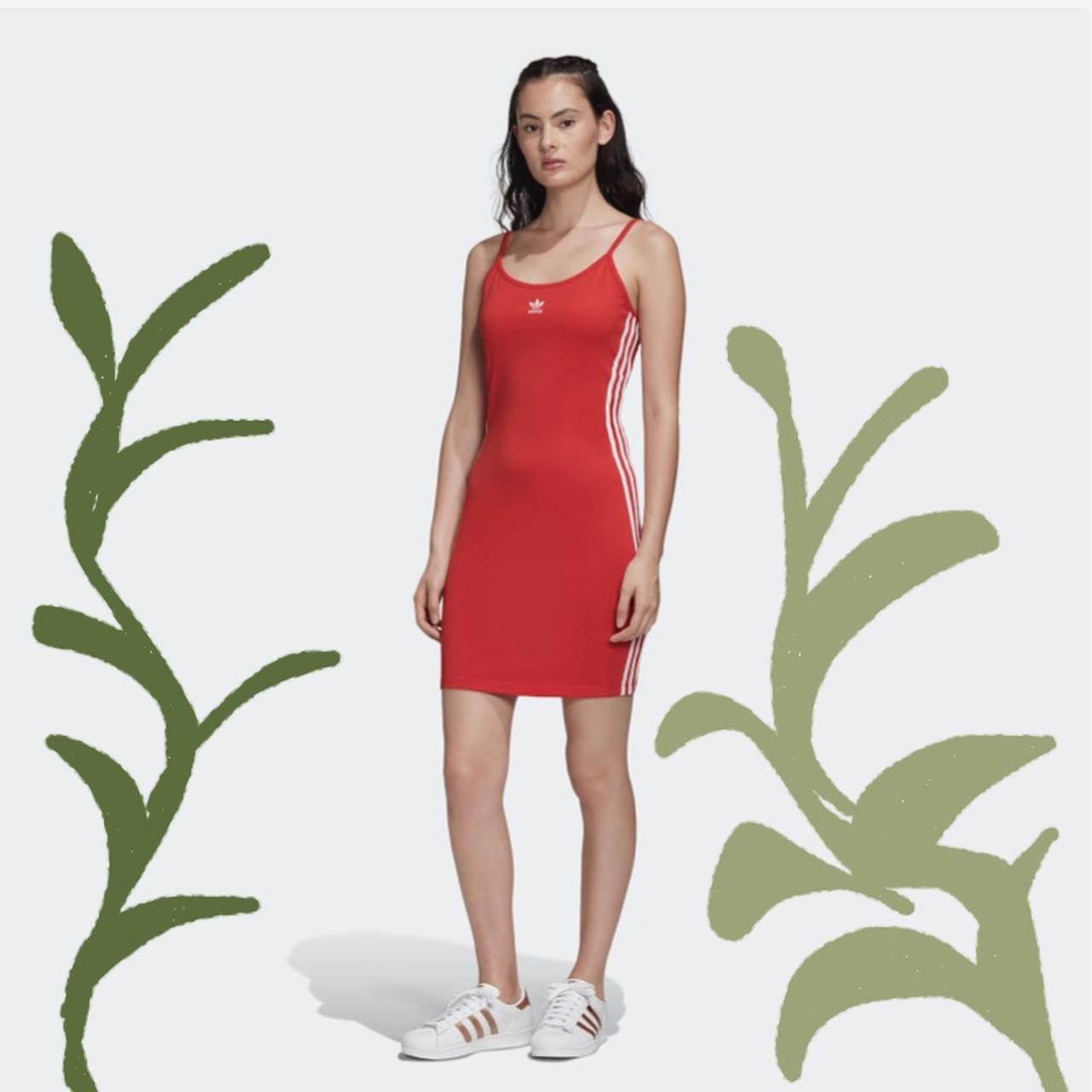 SPAGHETTI STRAP ADIDAS DRESS ♥️ Brand new, fresh with... Depop