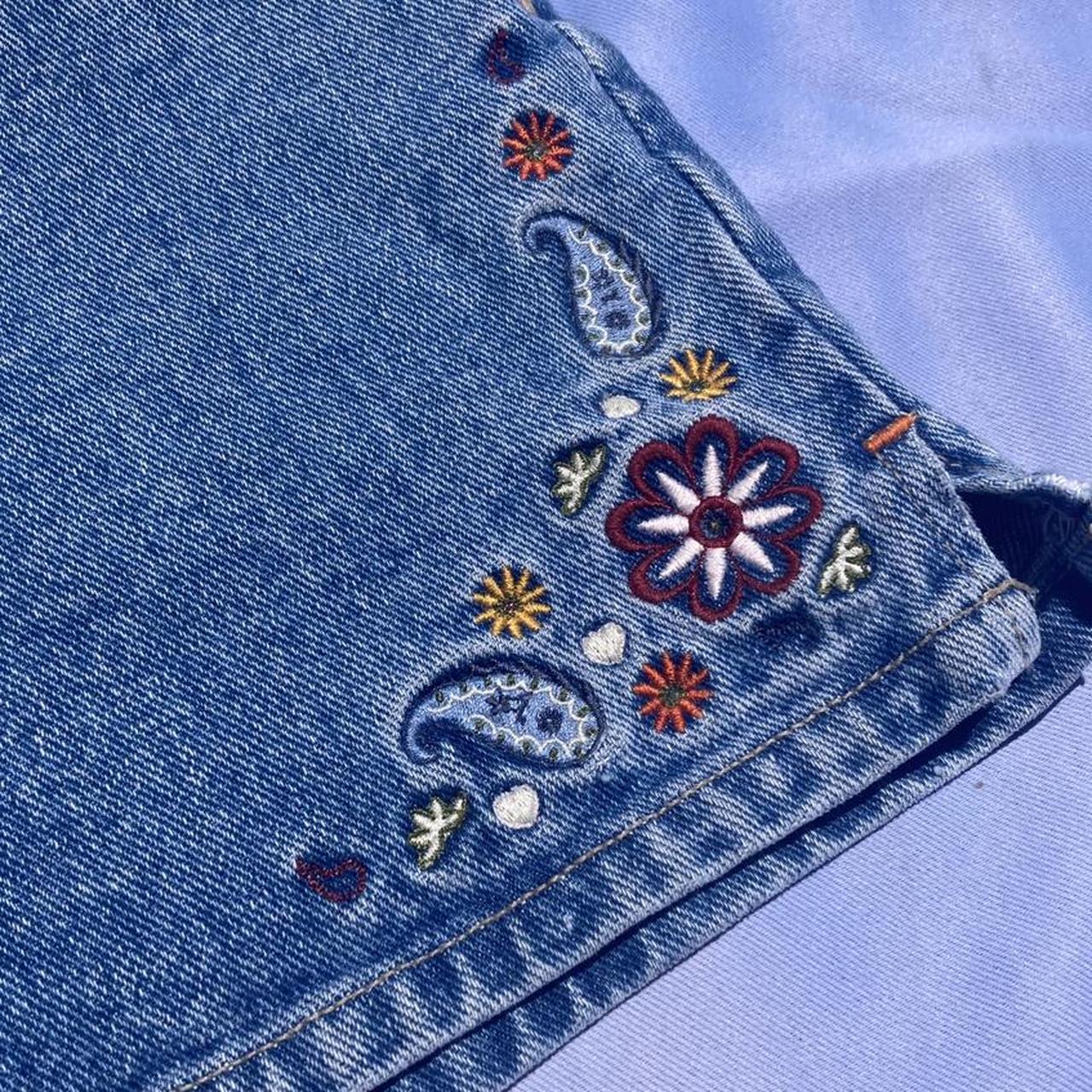 Vintage Floral Aeropostale Pants, 90's High Waisted - Depop