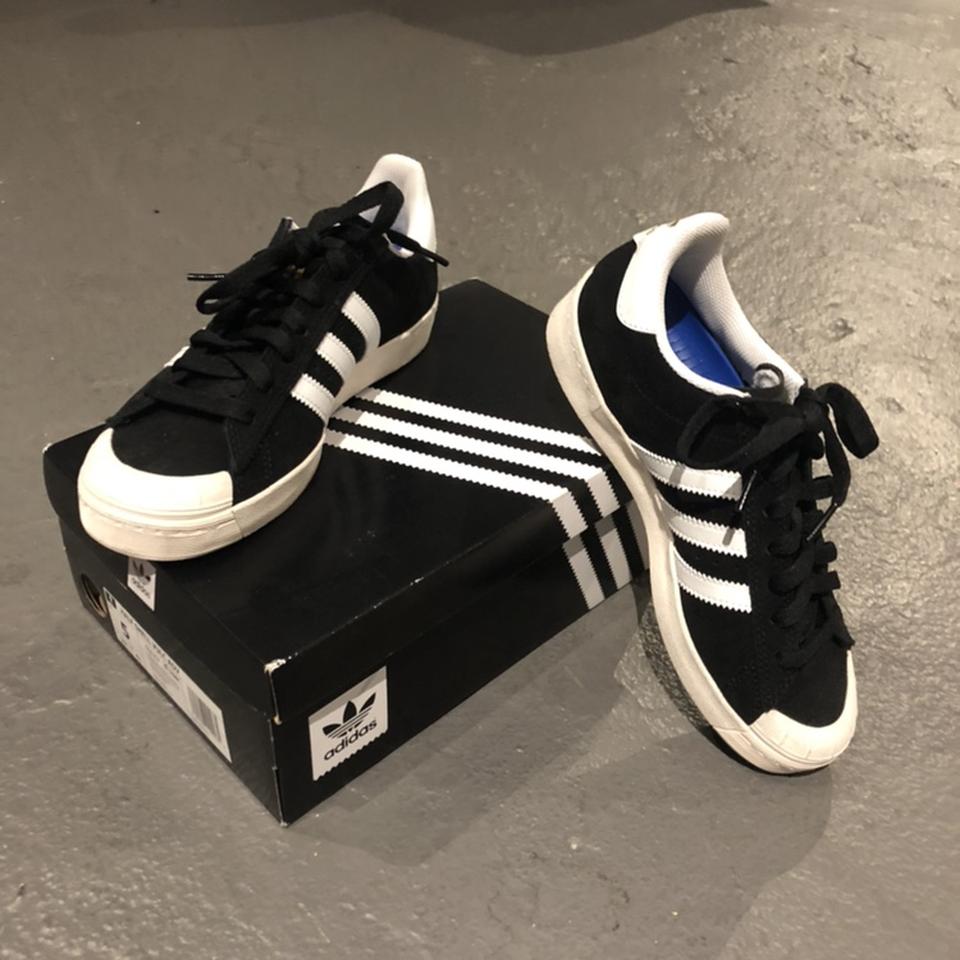 Brand New Adidas Half Shell Vulc ADV Black &... - Depop