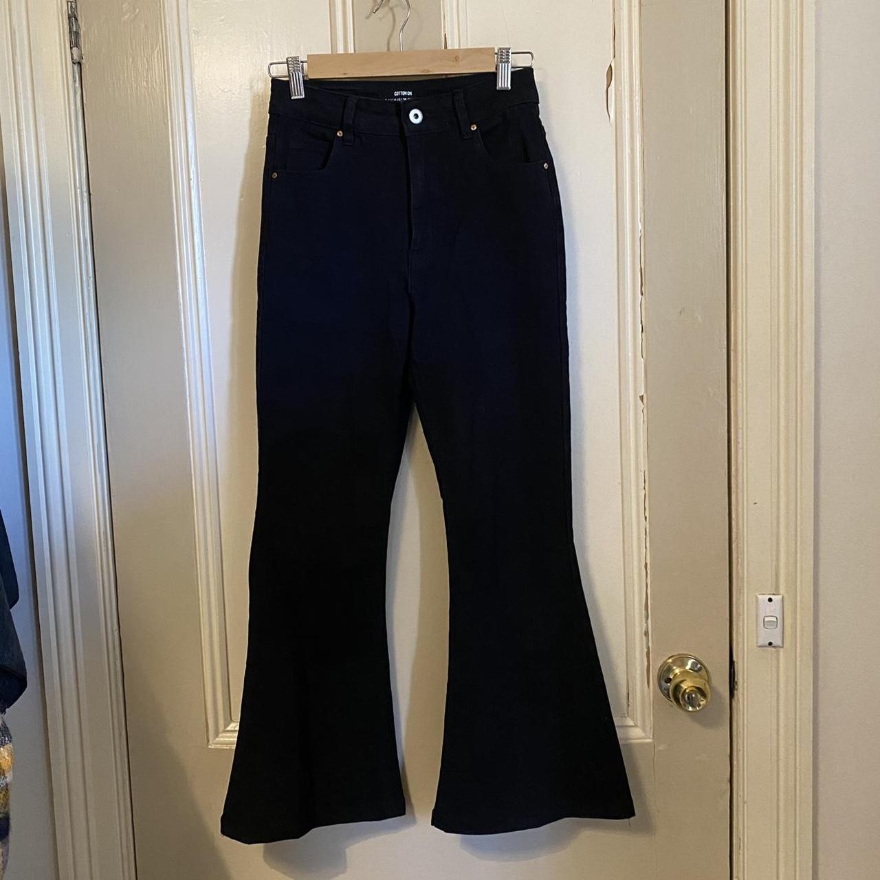 cotton on flare jeans size 8 Ignore... Depop