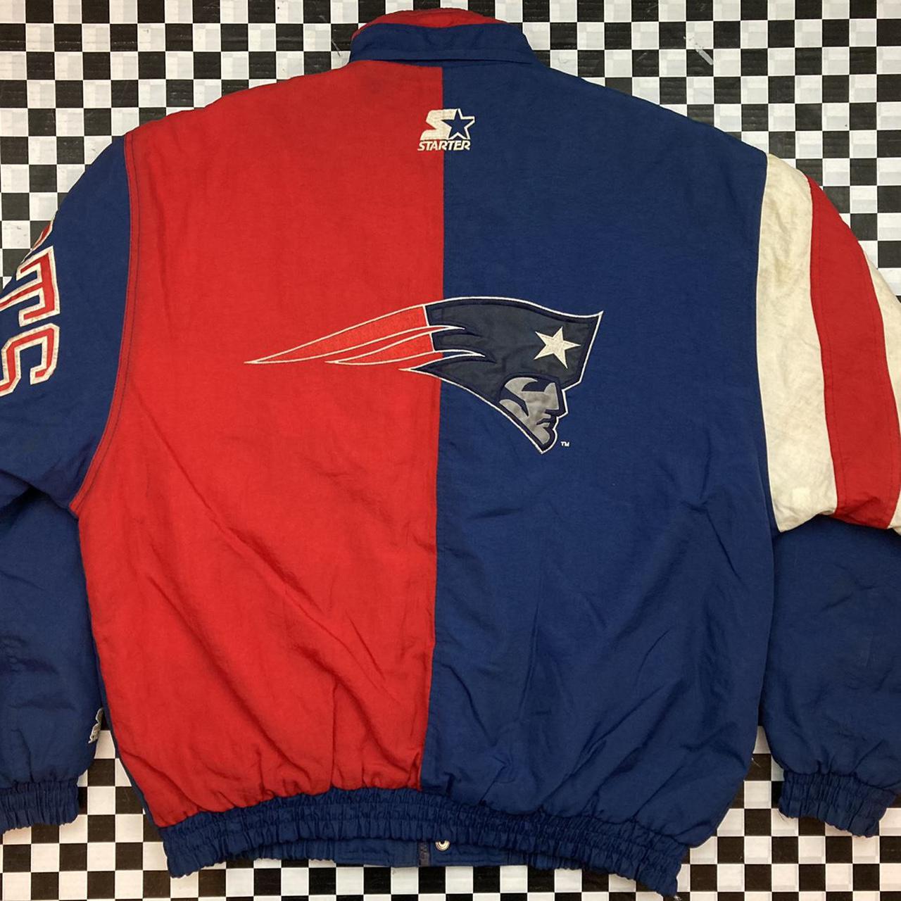 retro patriots jacket