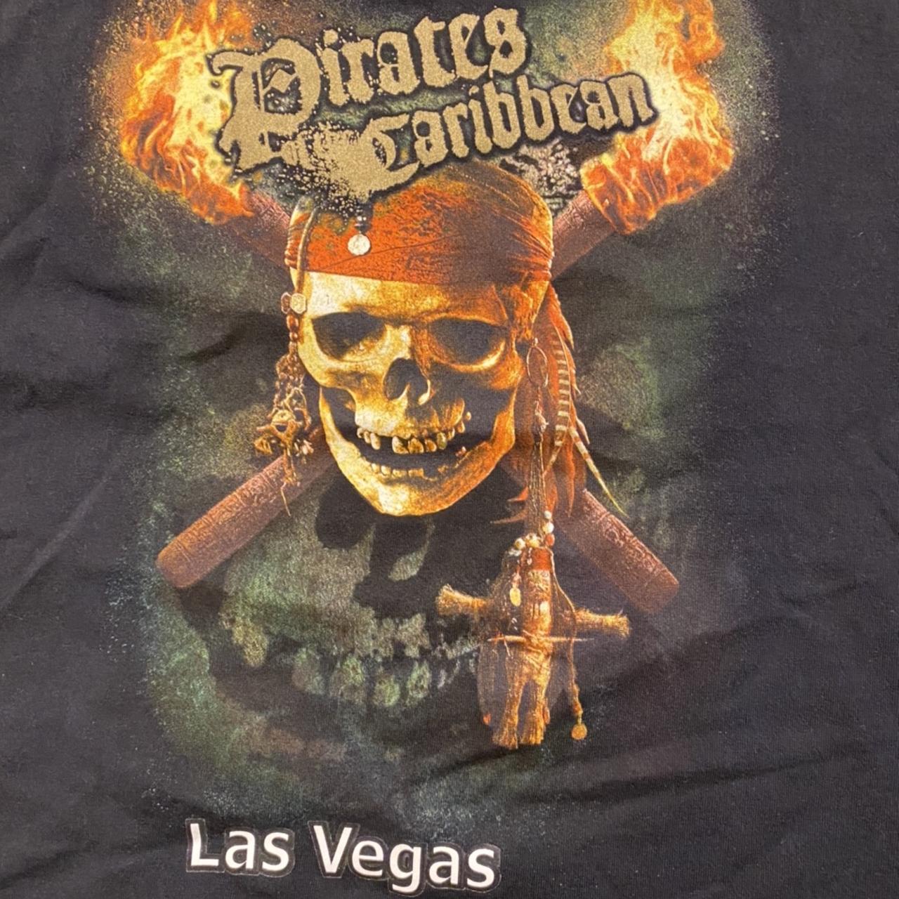 Disney Pirates of the Caribbean T-shirt. Giant - Depop