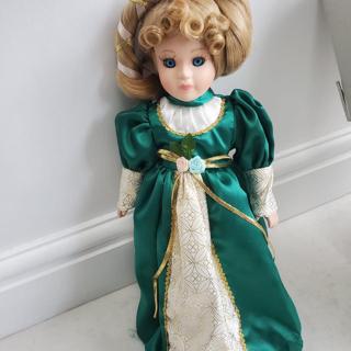 porcelain rapunzel doll