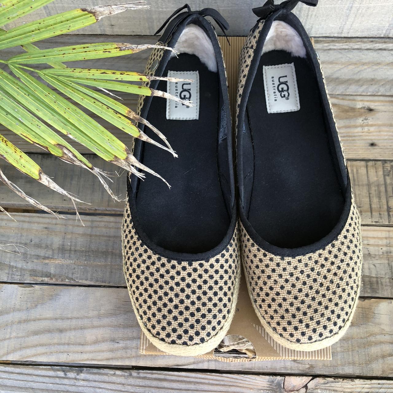 UGG slip ons Black & khaki Depop