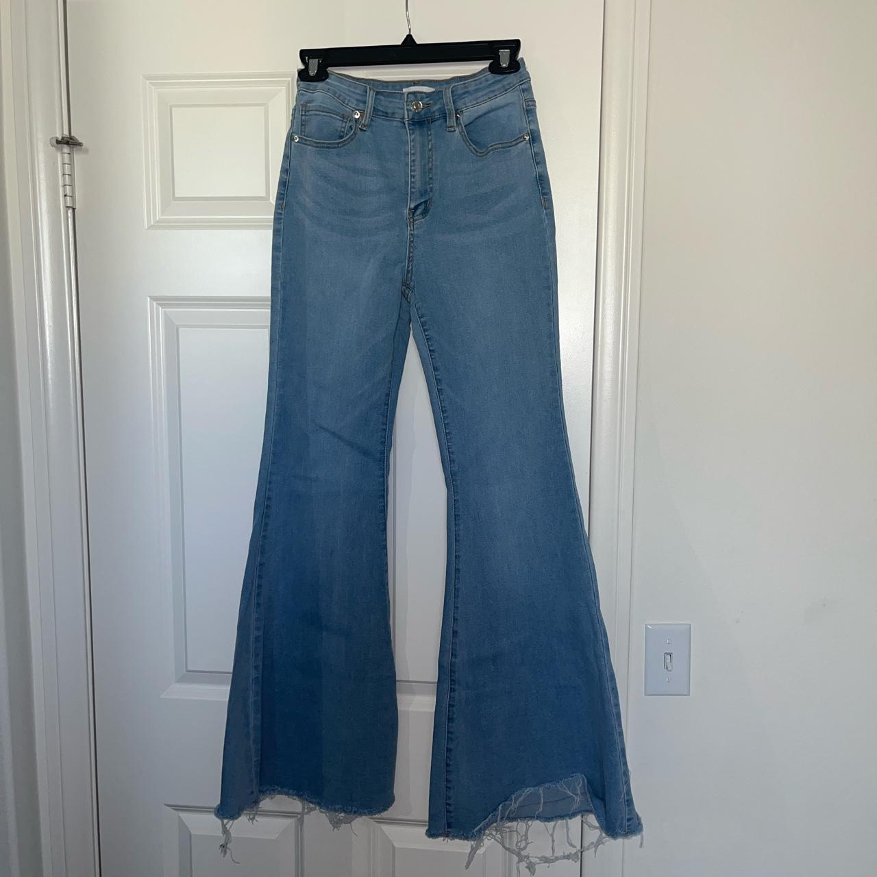 Forever 21 flare jeans. Only worn once but I now... - Depop