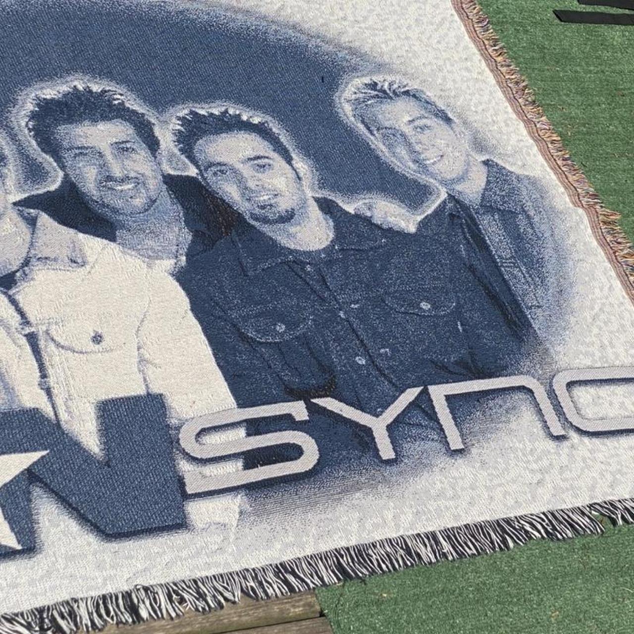 A vintage 1990s *NSYNC Throw Blanket Gently used... Depop
