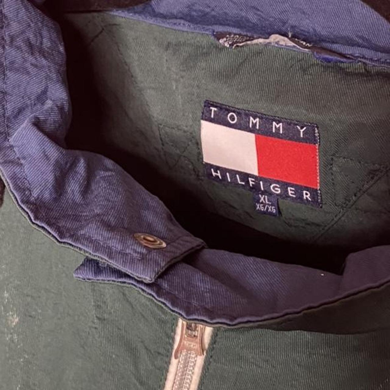 A vintage 90s Tommy Hilfiger Nylon Jacket with a... - Depop