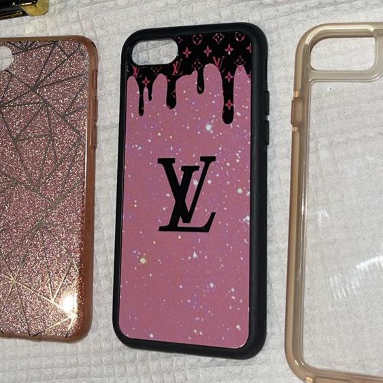 How about this pink LV case 😍 #phonecase #iphonecase #luxuryphonecase