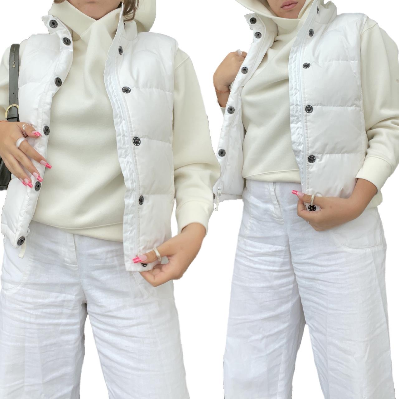 🥼 GAP WHITE PUFFER VEST 🥼 FREE SHIPPING 📦🌎 cute... Depop