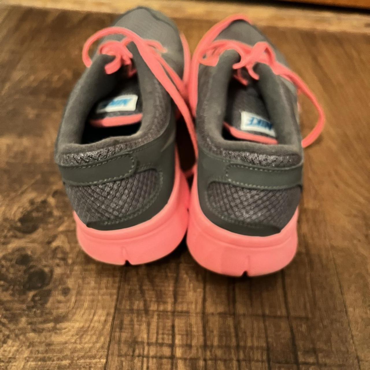 pink grey nike