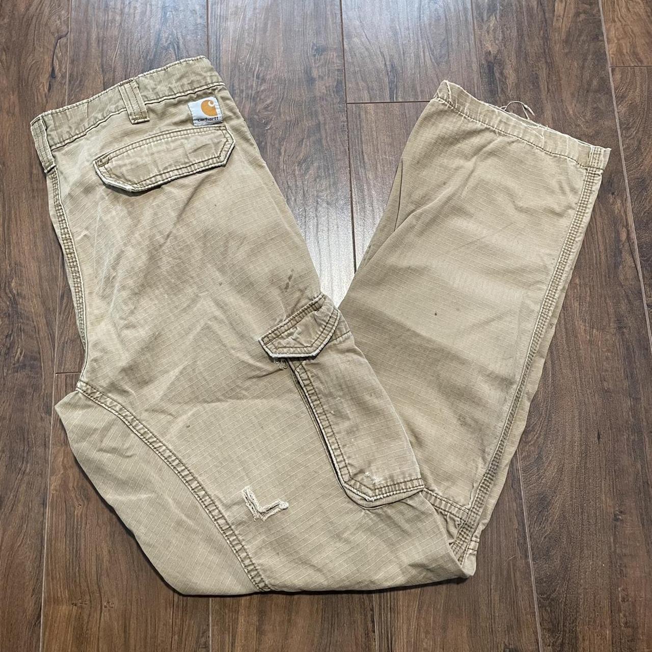 Men’s Carhartt Force Cargo Pants Size 32 x 34 Has a... Depop