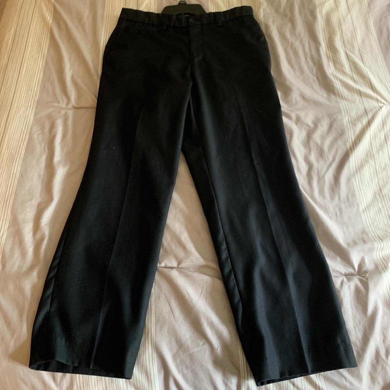 Kenneth Cole Men's Black Trousers | Depop