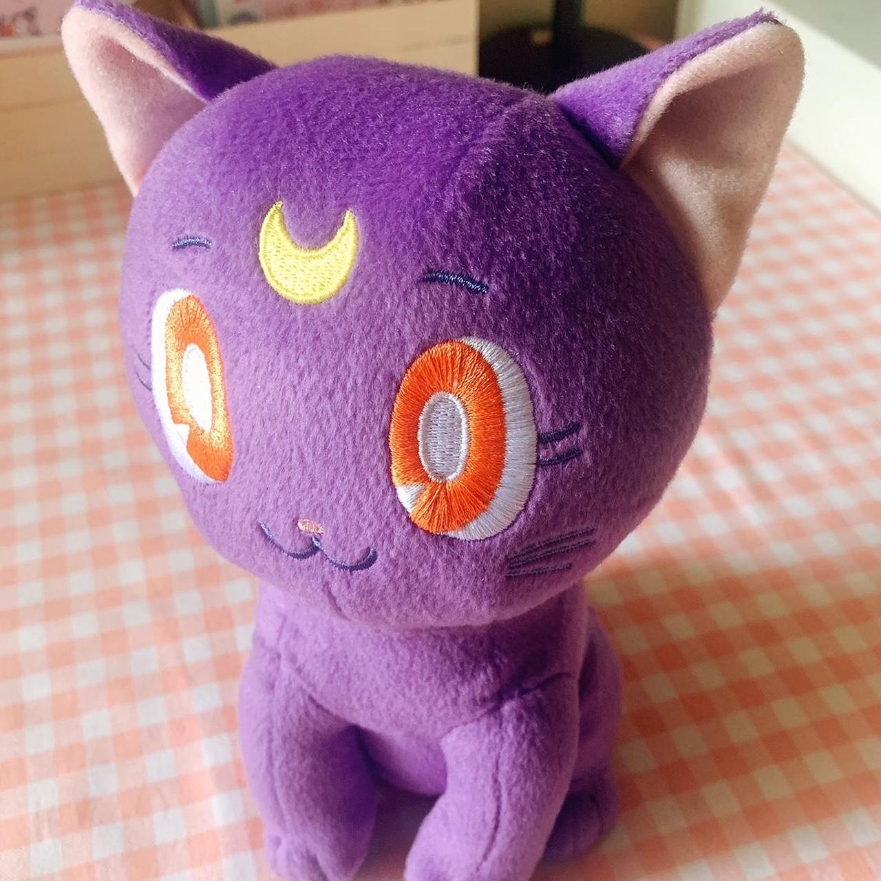 #Sailor moon Usagi taurino #cat plush #Luna #anime... - Depop