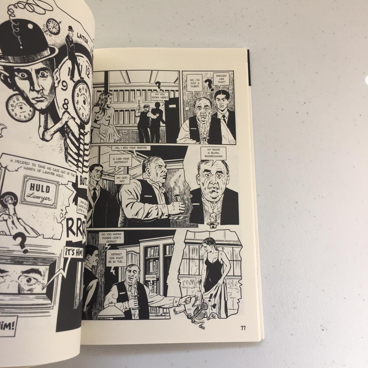 Franz Kafka s The Trial Graphic Novel Illustrated Depop franz-kafka-s-the-trial-graphic-novel-illustrated-depop