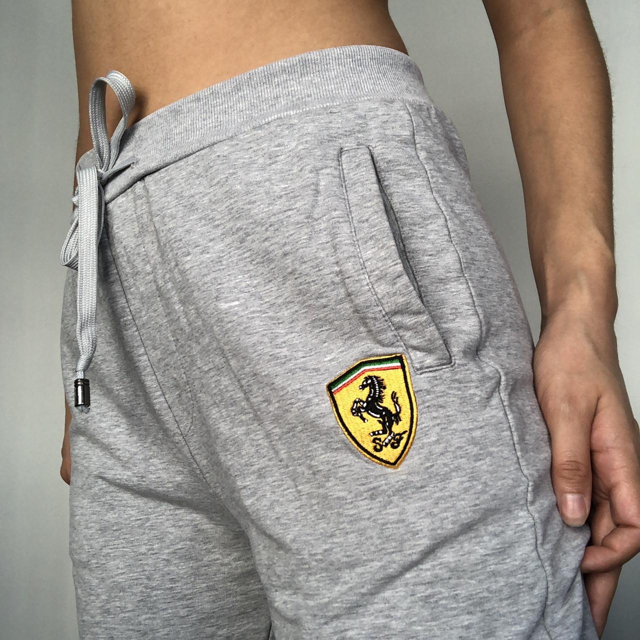 Ferrari Sweatpants Size: XL BOYS (fits as a women’s... - Depop