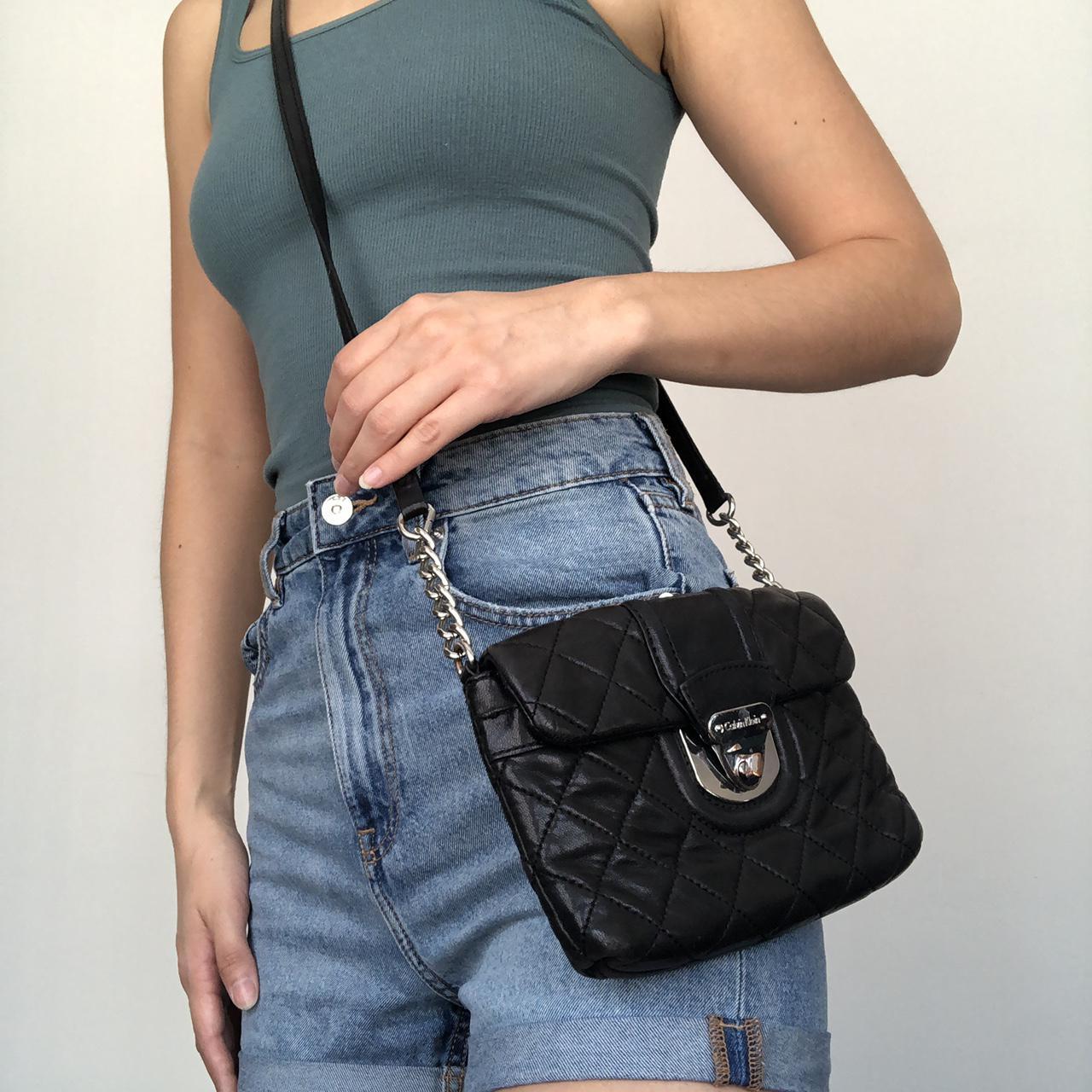 Calvin klein best sale quilted crossbody bag