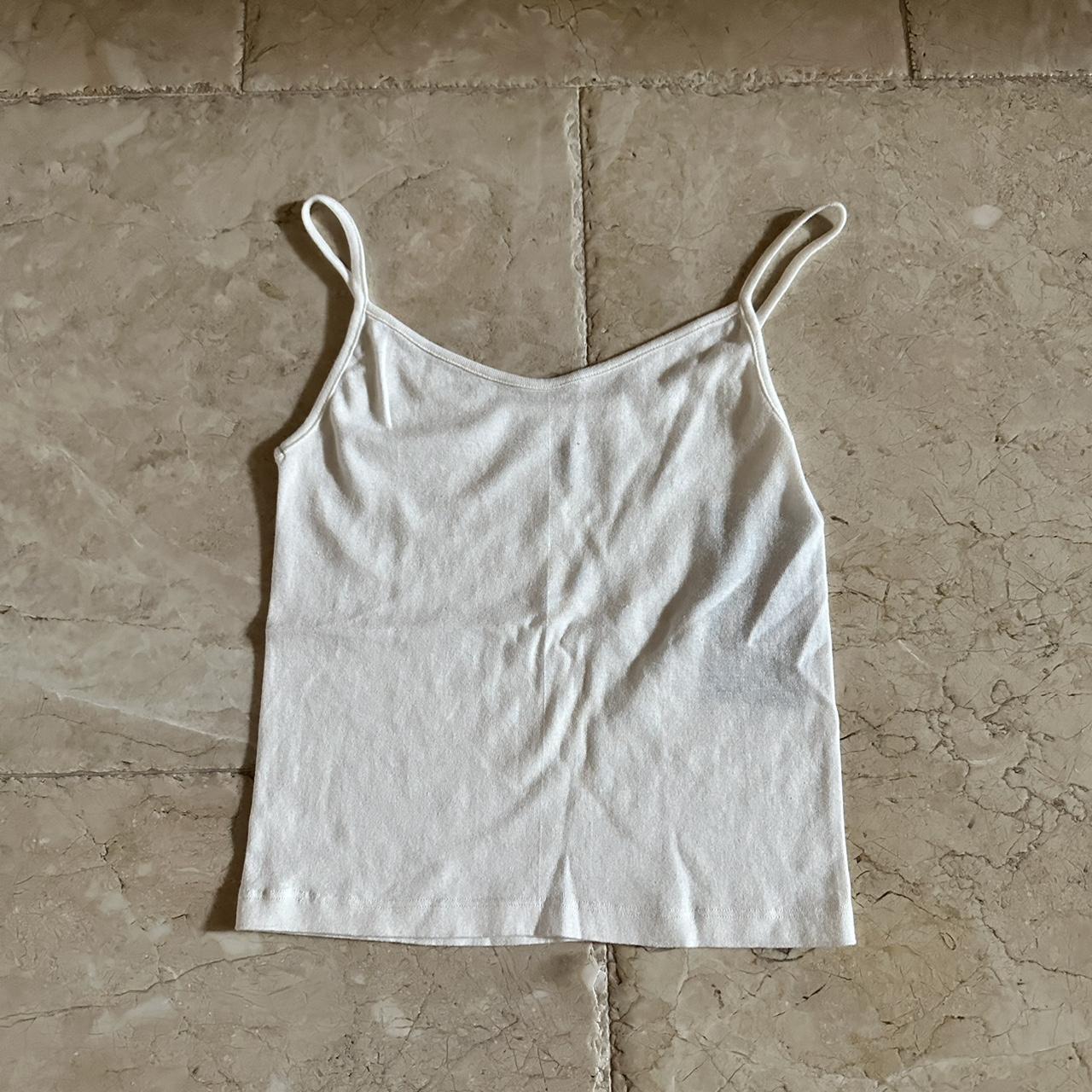 brandy melville white tank top BNWT Depop