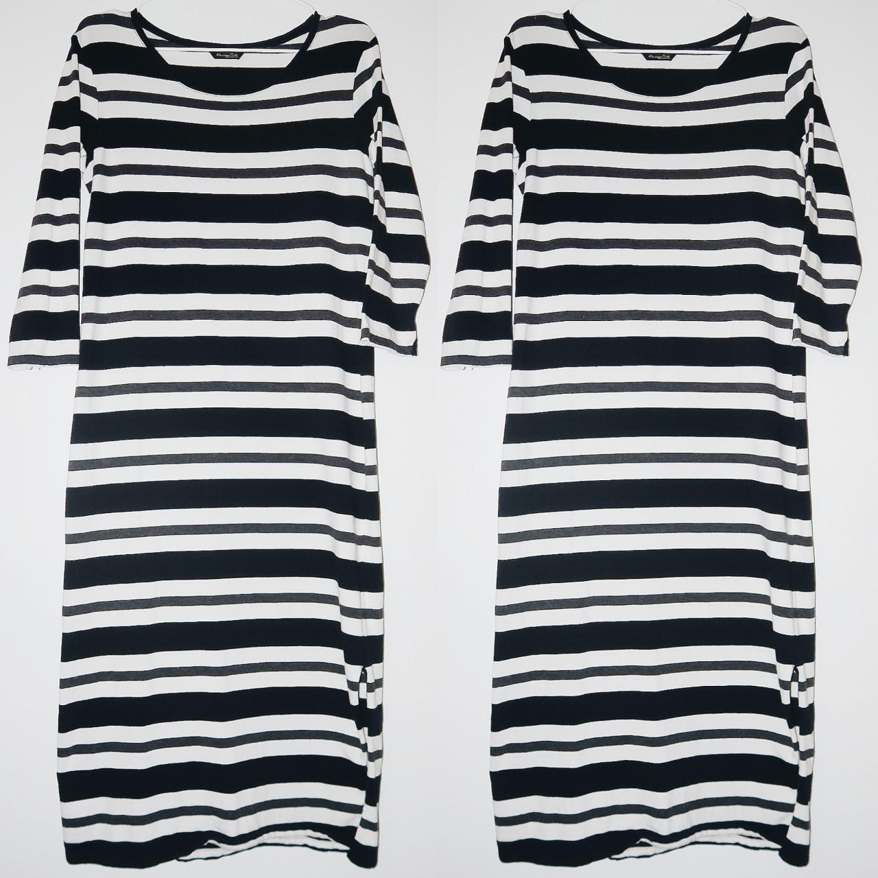 Massimo dutti striped outlet dress