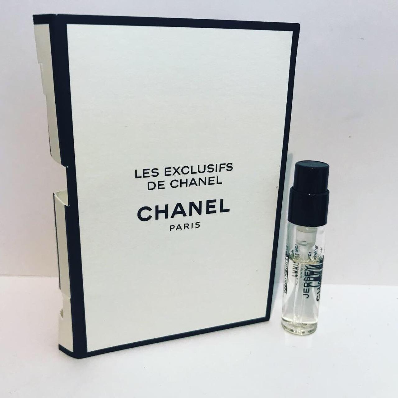 Les Exclusifs de Chanel Jersey parfum sample 2ml - Depop