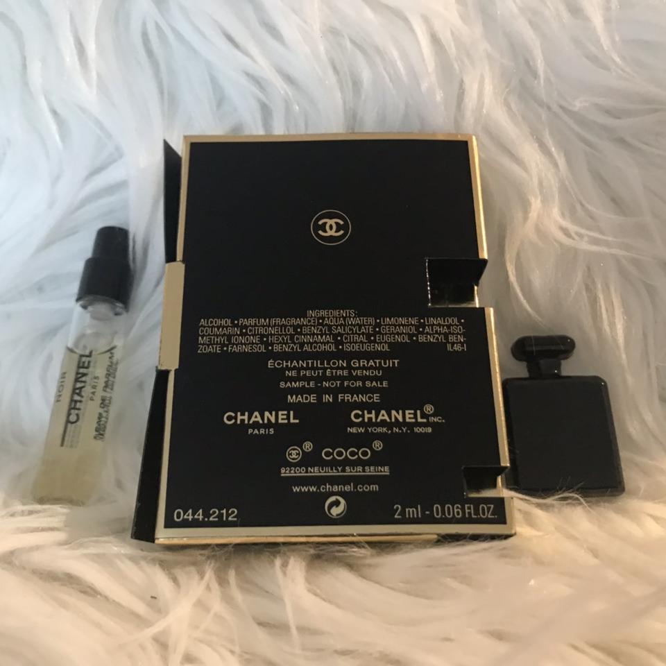 Chanel Coco Noir parfum sample 2ml & Fragrance Stone - Depop