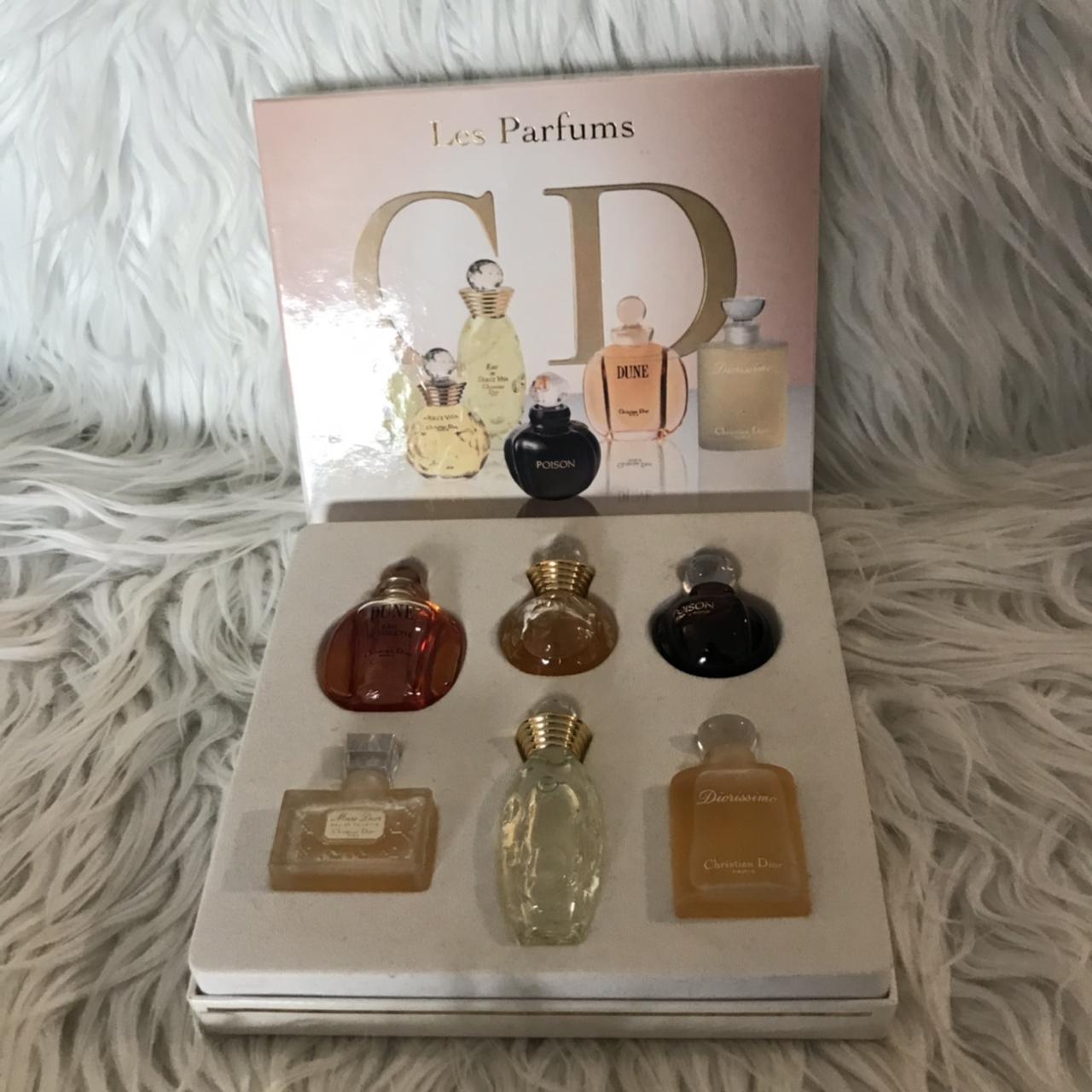 Christian Dior miniature parfum set 6*5ml Vintage - Depop