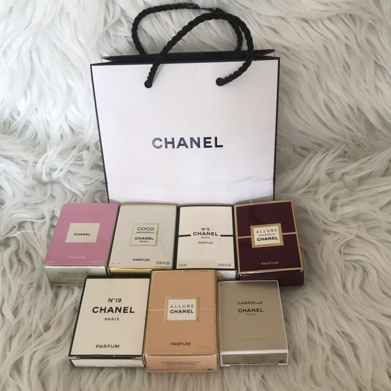 7 pieces Chanel Miniature Parfum Collection Set