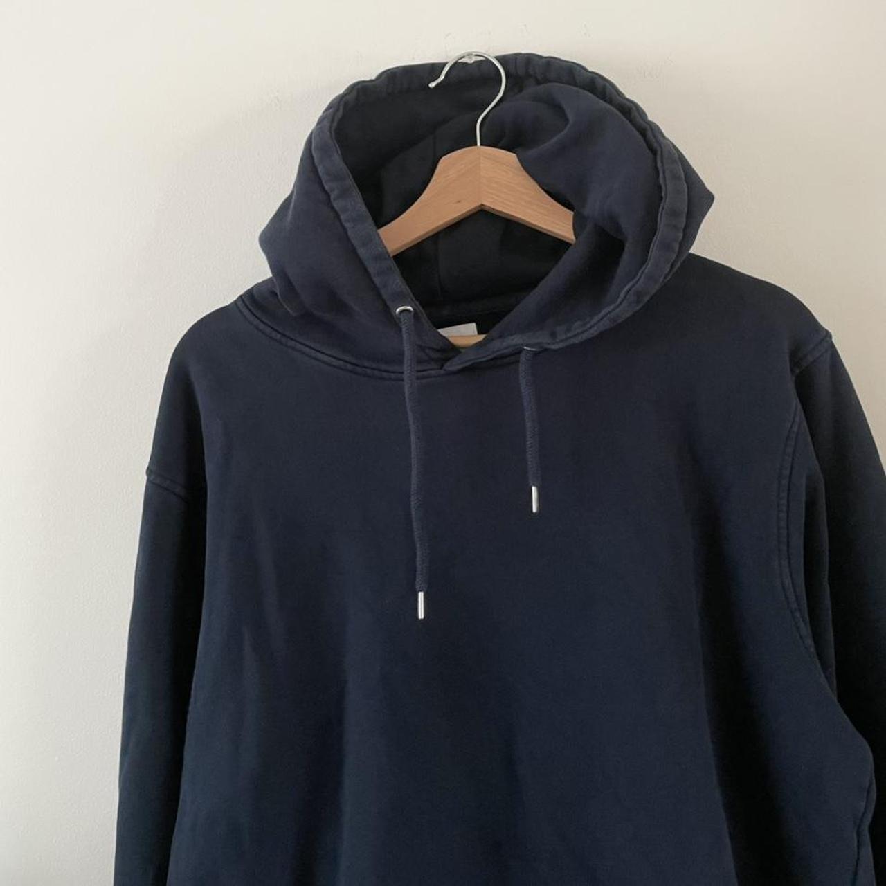 Colorful Standard Men's Navy Hoodie (4)