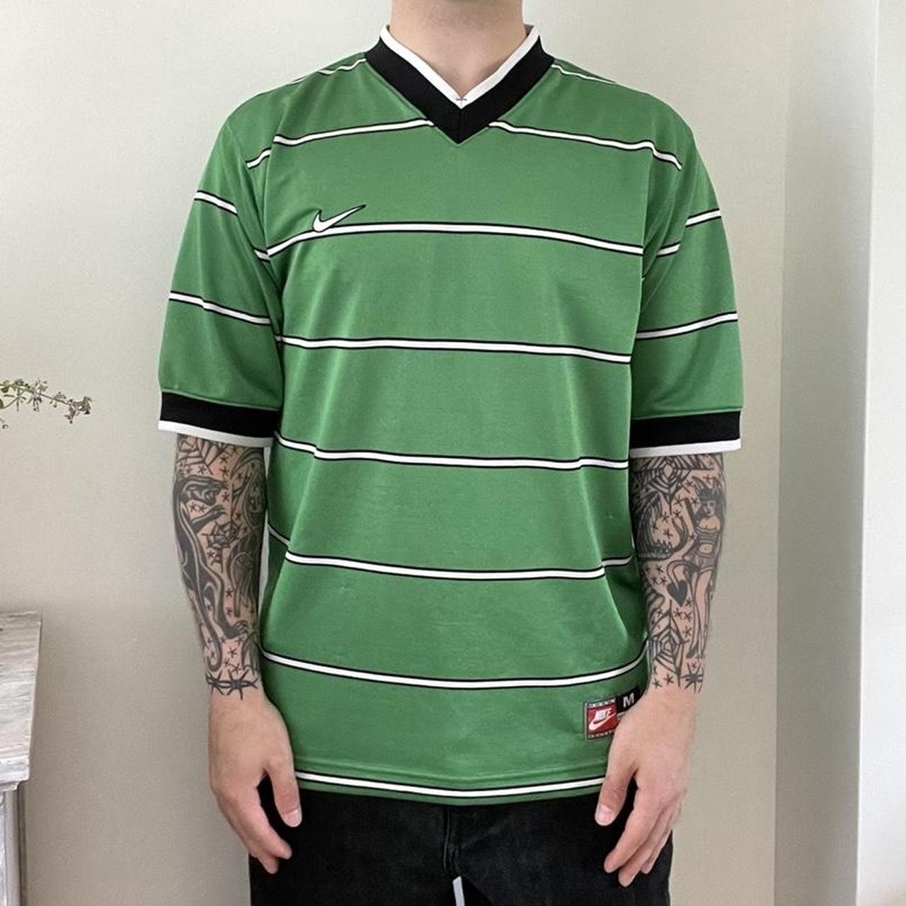 Vintage 90’s Nike Soccer Jersey Template Made In... Depop