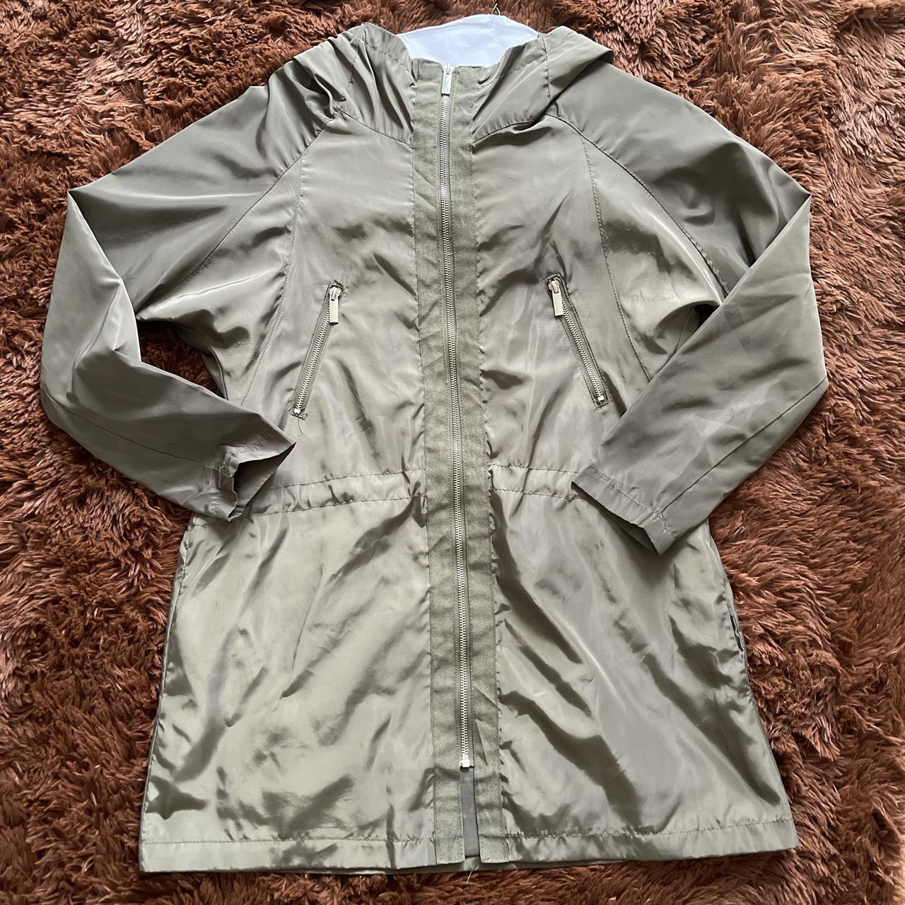 Green Nylon Jacket Perfect condition, only worn... Depop