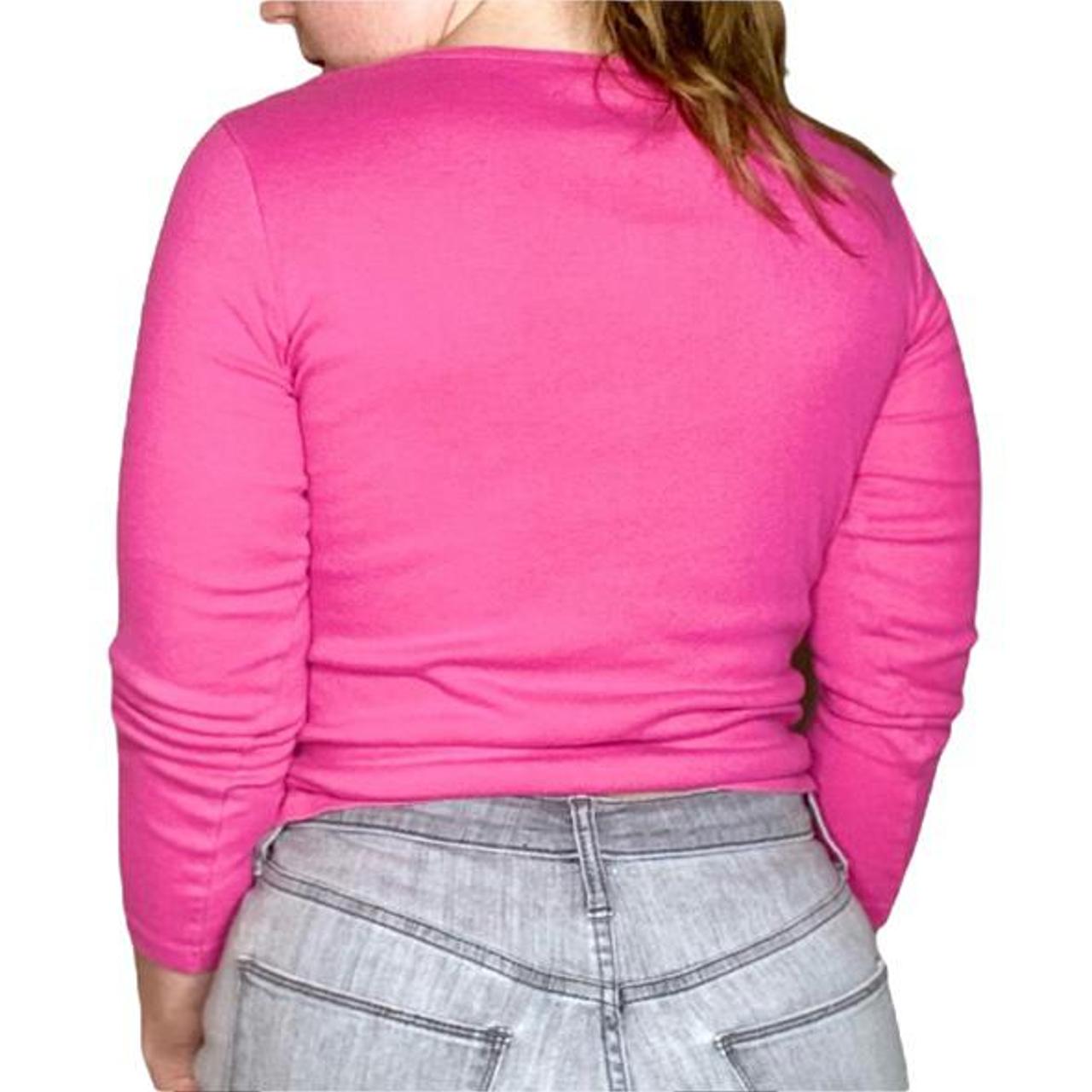 Gymboree Pink Y2K Snowflake Puppy Long Sleeve Baby... Depop