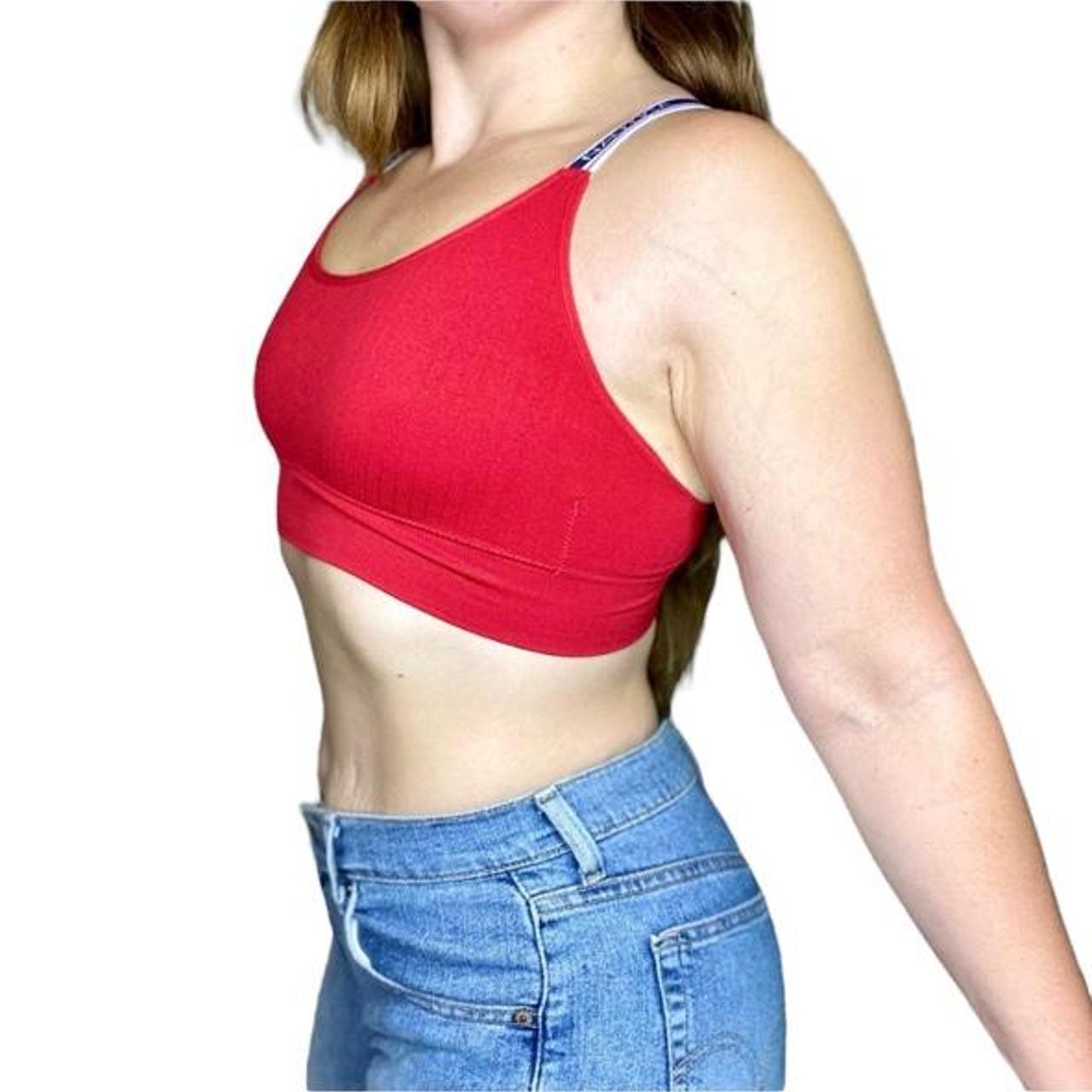 Nautica Red White Blue Sports Bra $4.05 shipping!! - Depop