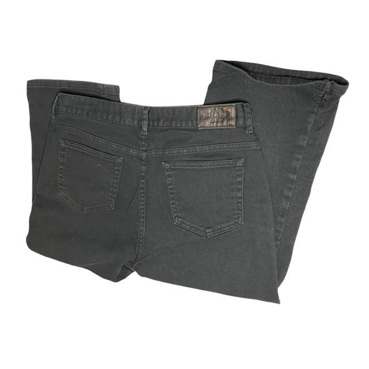 Chaps Denim True American Brand Black Cotton Spandex... Depop