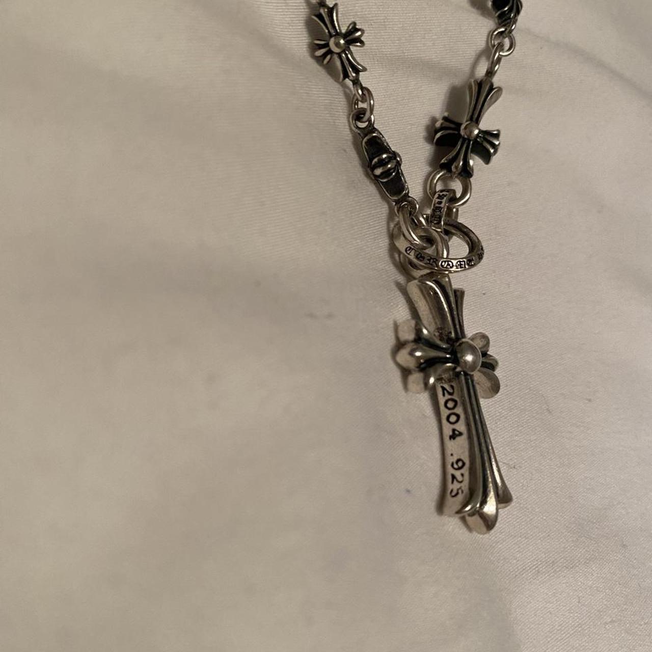 chrome hearts rosary necklace