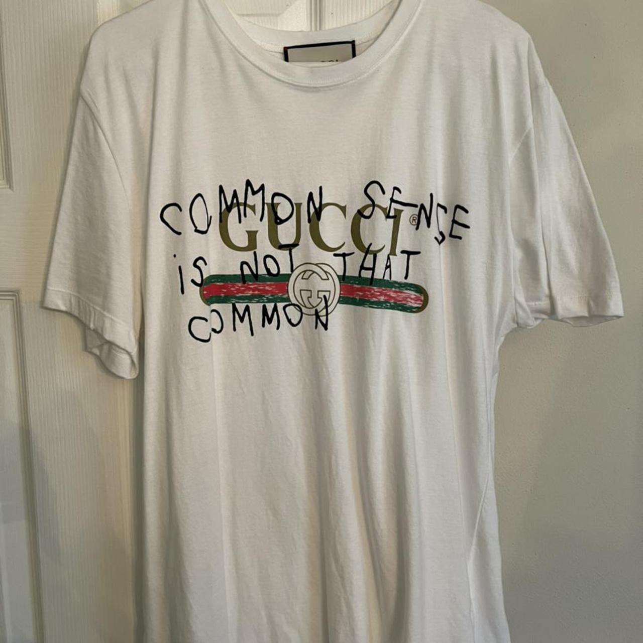 T shirt gucci common sense online