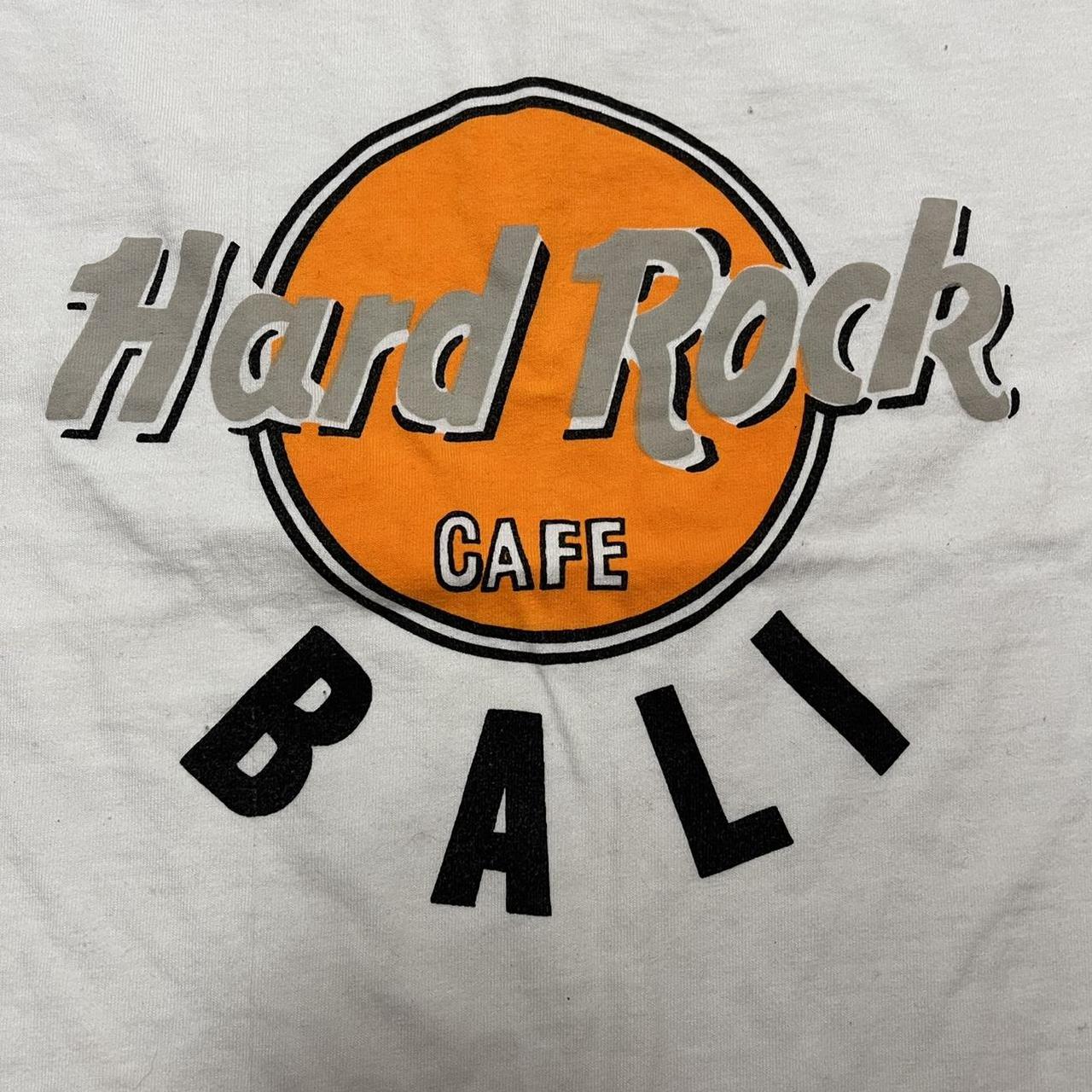 Hard Rock tee One sided graphic tee shirt Nice boot... - Depop